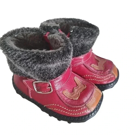 Childs leather boots - Picture 1 of 4